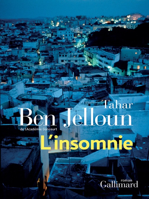 Title details for L'insomnie by Tahar Ben Jelloun - Available